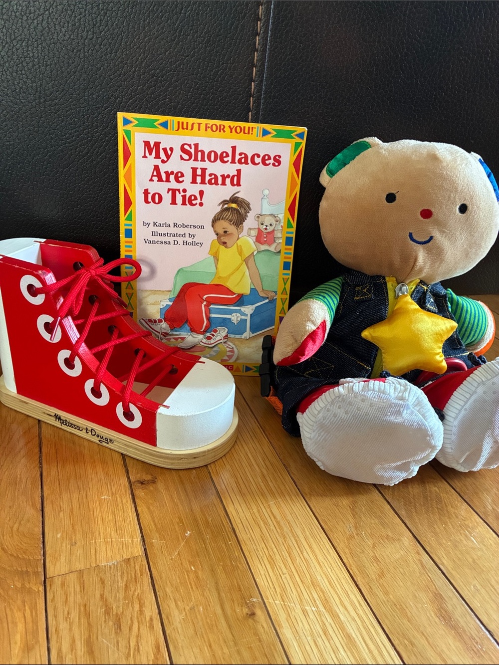Shoe Tying & Dressing Bundle - 3 items (preK-1st)